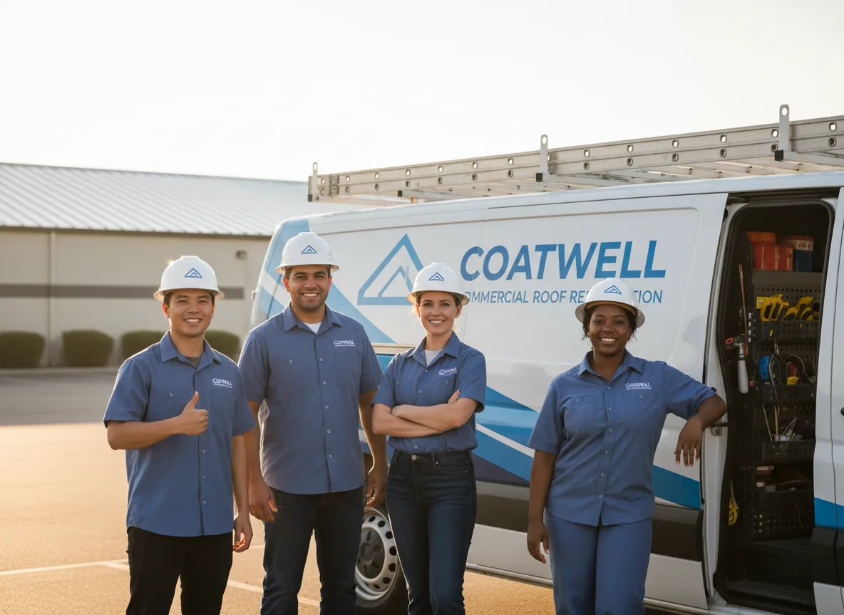 Commercial roof coating company in Jefferson, SC